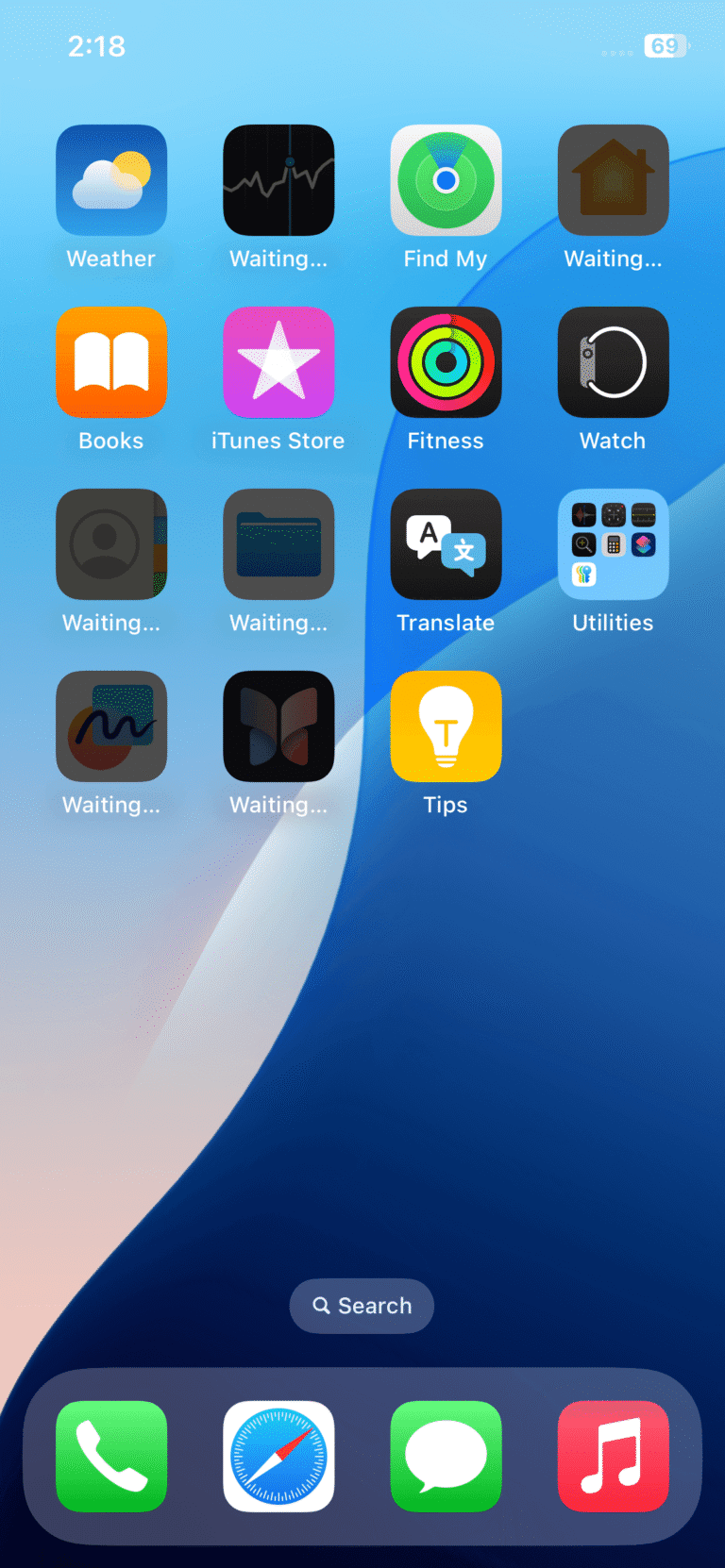 iPhone 12 App Screen