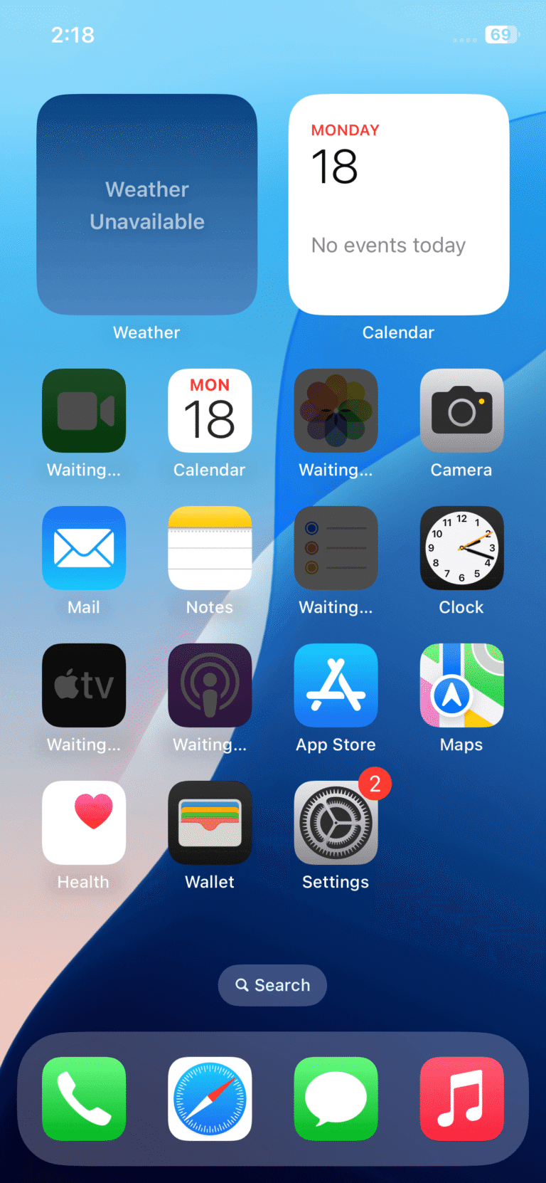 iPhone 12 Home Screen Widgets